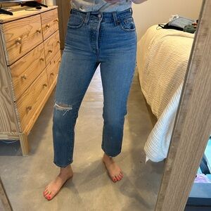 Levi’s wedgie straight  Blue Jeans